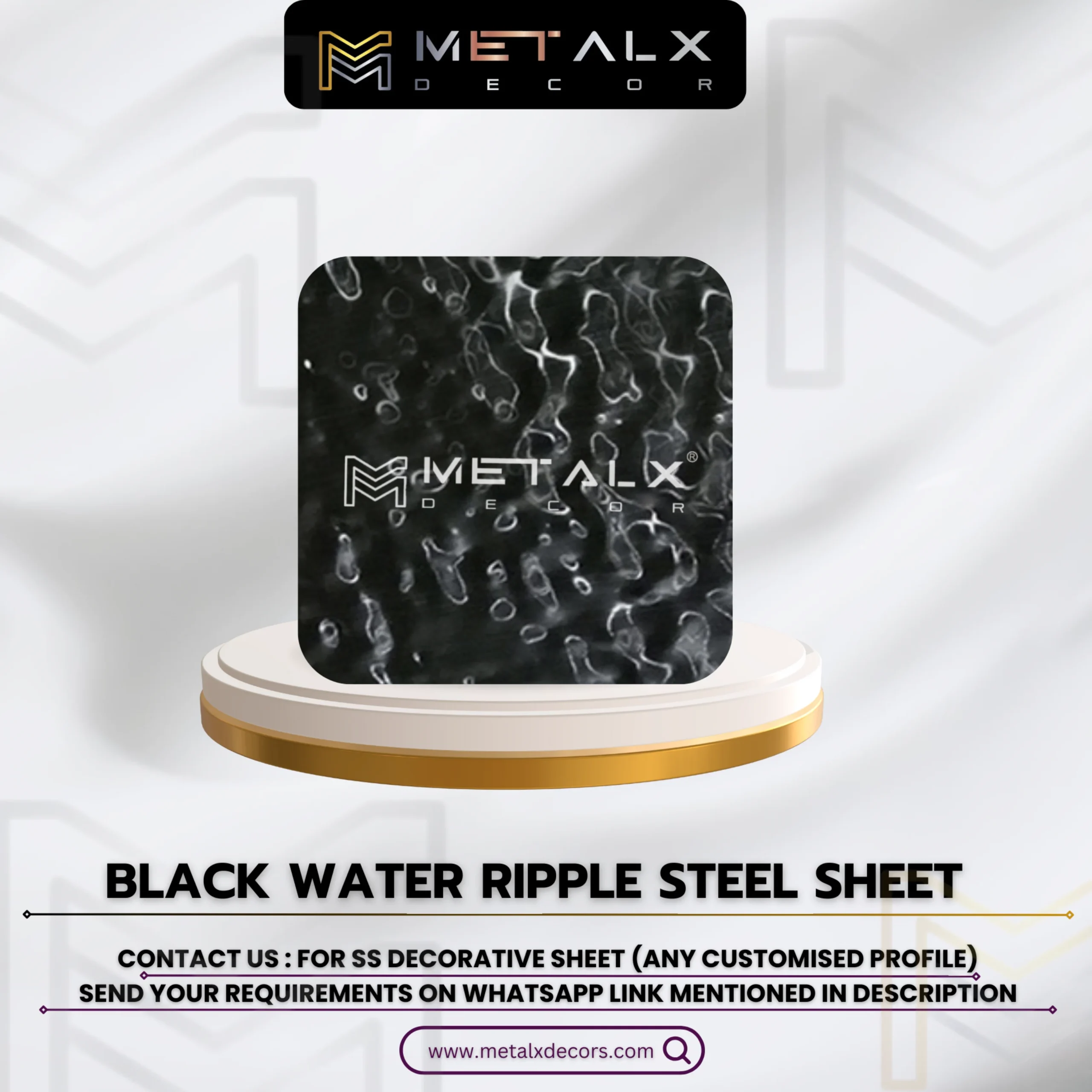 Stainless Steel Decorative Sheets Suppliers - MetalX Decor