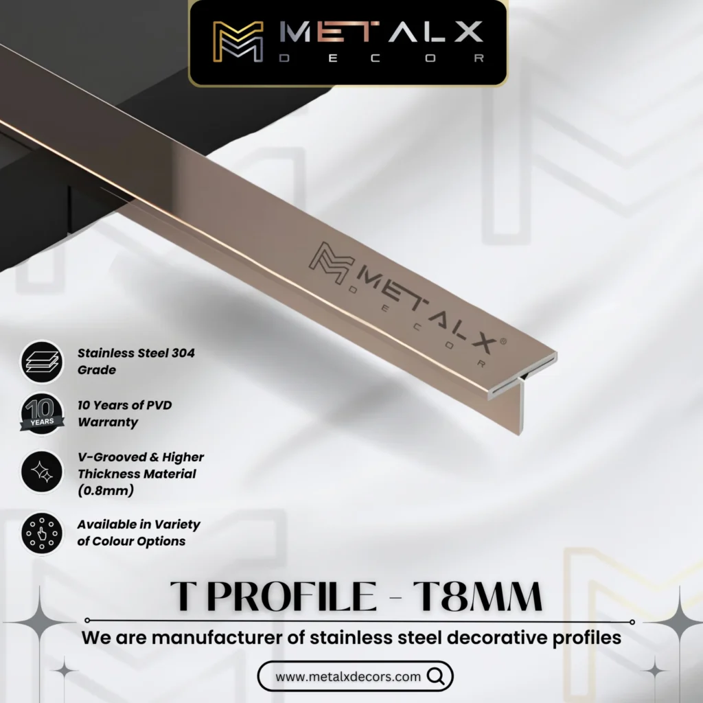 T8 Rose Gold Mirror