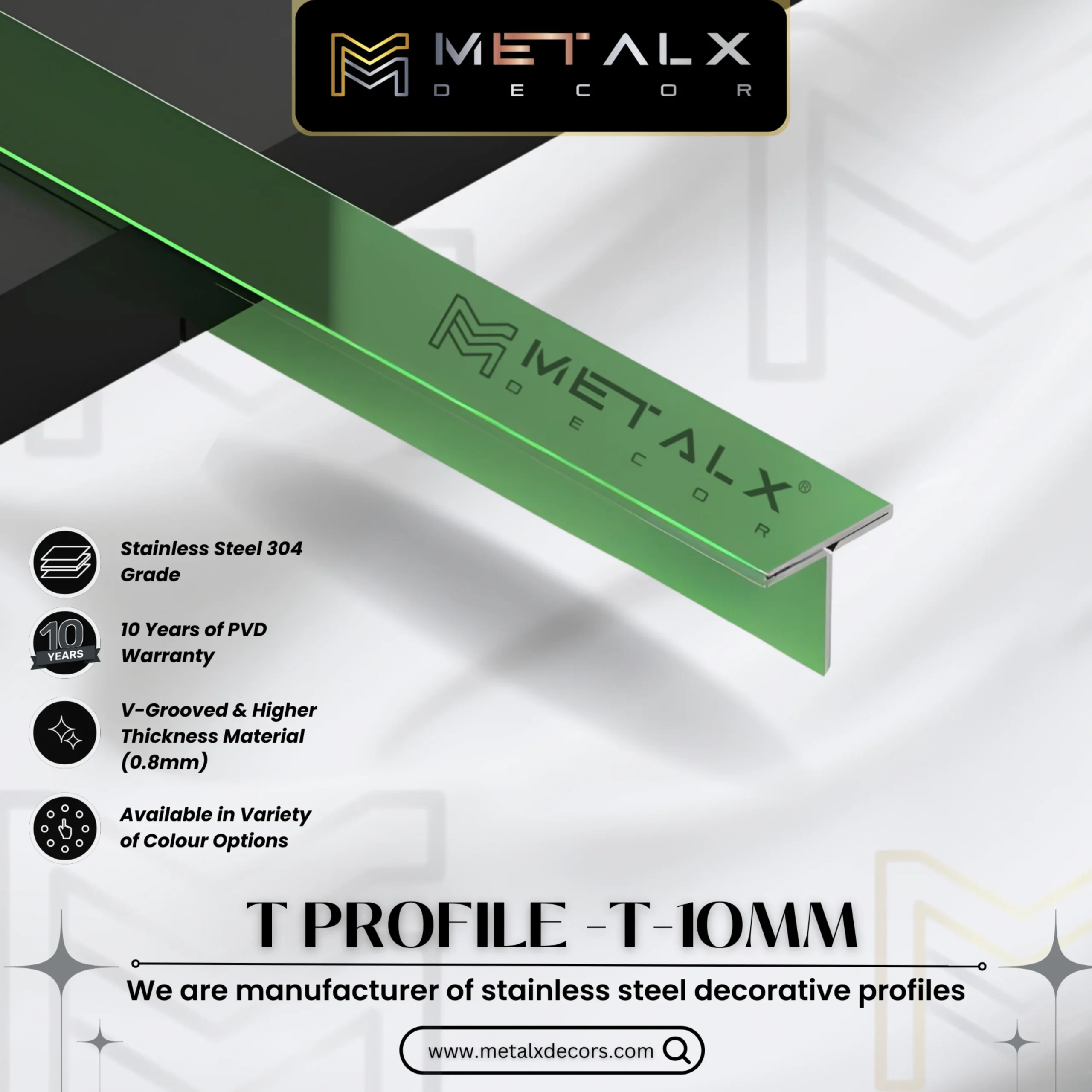 T10 Champagne Mirror