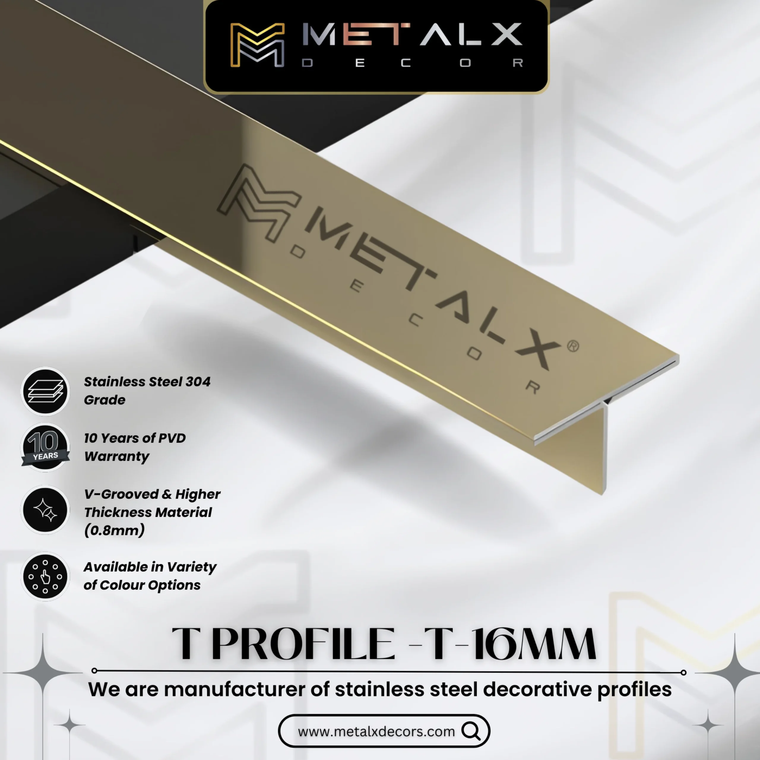 T16 Champagne Mirror