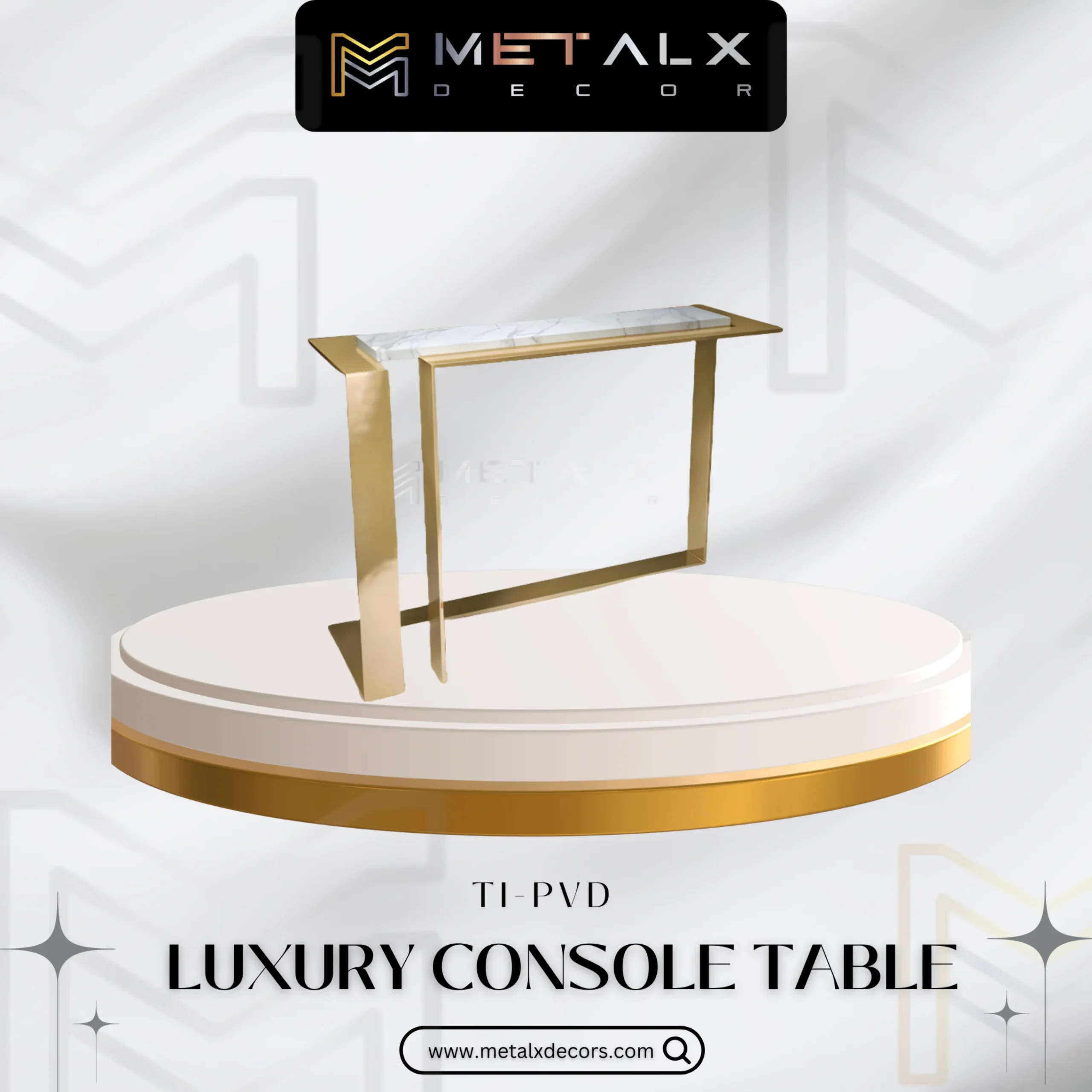 Console Table (MXD-02) - MetalX Decor