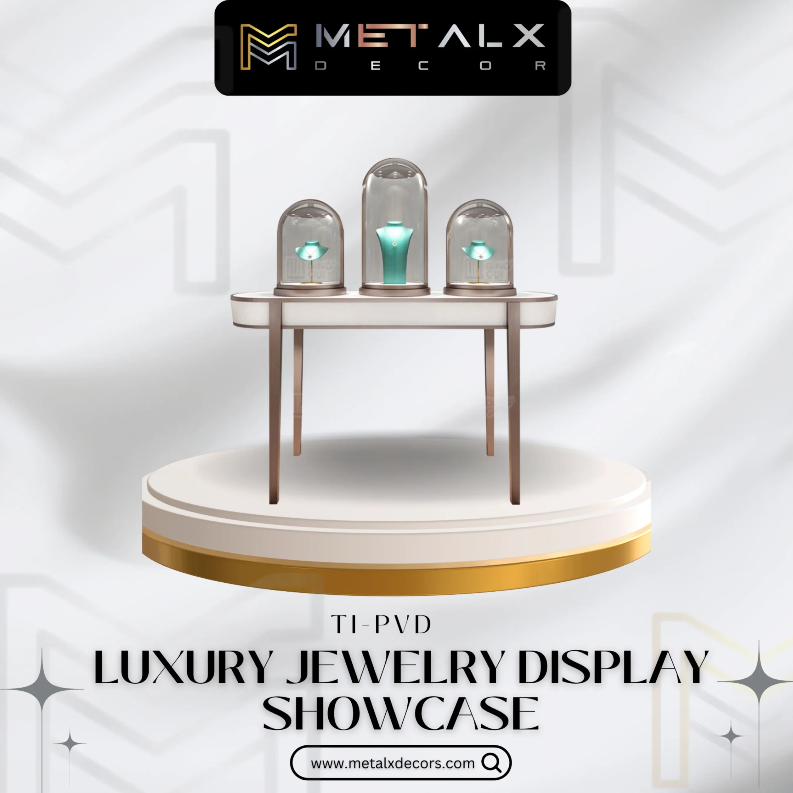 Jewelry Island / Pizza Style Display (MXD-04)